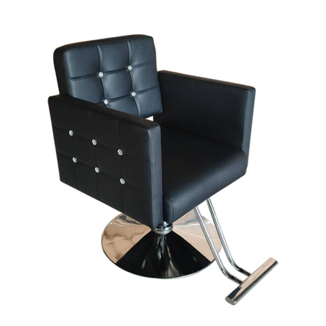 Salon/Barber Chair for Hairdresser/Home Hairdresser Black