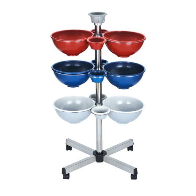 Salon Trolley, Versatile Bowl & Ensuring Smoothness, For Salons
