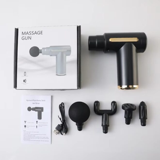 Massage Gun Machine With 6 Heads